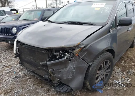 2012 Honda Odyssey Ex z USA, uszkodzony, nr VIN 5FNRL5H43CB132663